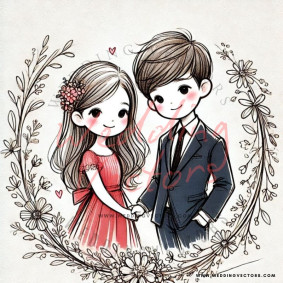 love wedding vectors 7500