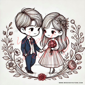 love wedding vectors 7514