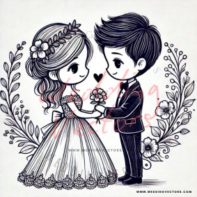love wedding vectors 7518