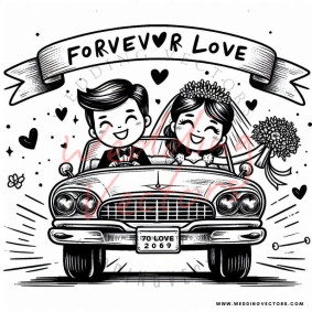 love wedding vectors 7520