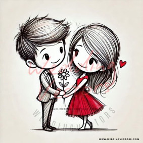 love wedding vectors 7521