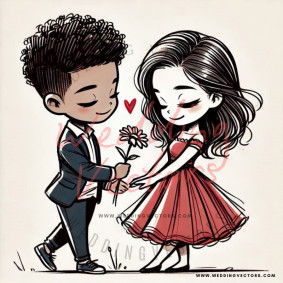 love wedding vectors 7527