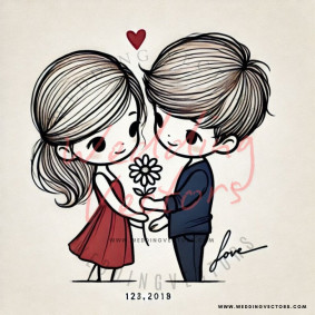 love wedding vectors 7535