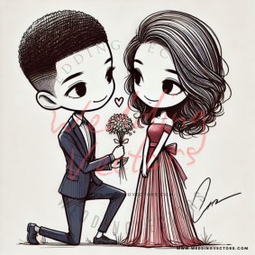 love wedding vectors 7537