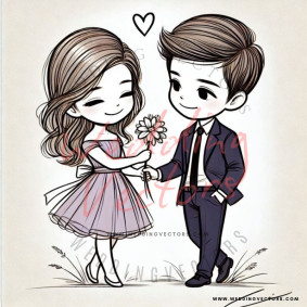 love wedding vectors 7562
