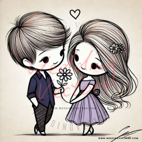 love wedding vectors 7563