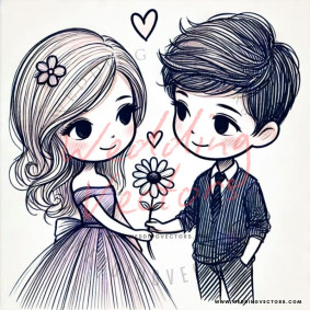 love wedding vectors 7564