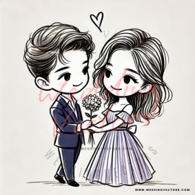 love wedding vectors 7565