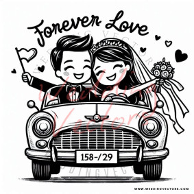 love wedding vectors 7571