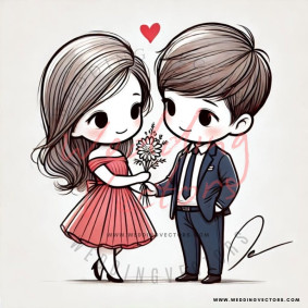 love wedding vectors 7594