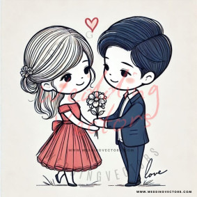 love wedding vectors 7597
