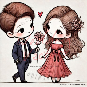 love wedding vectors 7598