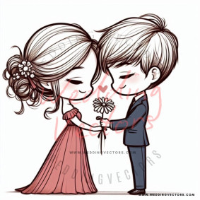 love wedding vectors 7622