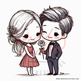 love wedding vectors 7625