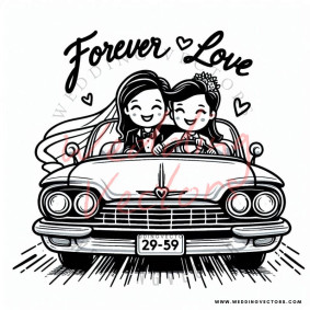 love wedding vectors 7631