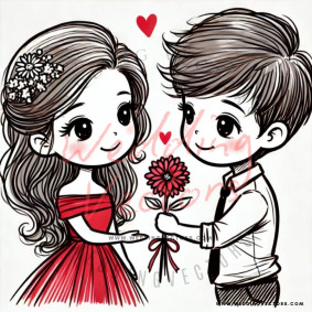 love wedding vectors 7632
