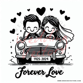 love wedding vectors 7643
