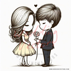 love wedding vectors 7650