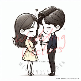 love wedding vectors 7654