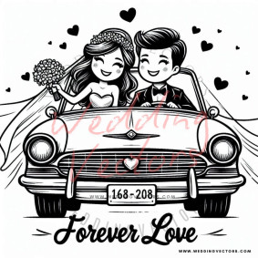 love wedding vectors 7655