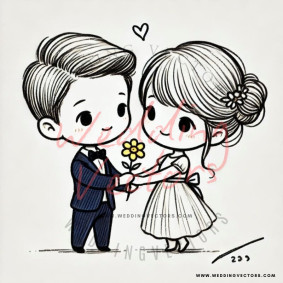 love wedding vectors 7657