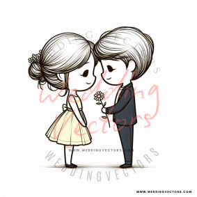 love wedding vectors 7658