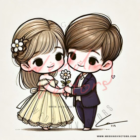 love wedding vectors 7661