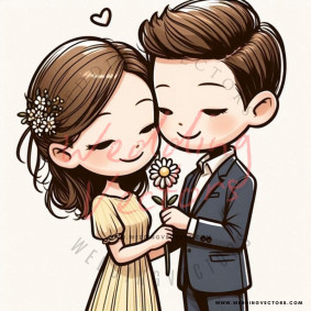 love wedding vectors 7664