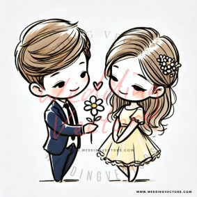 love wedding vectors 7665