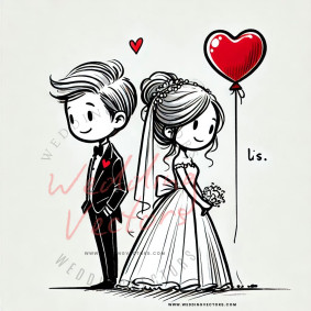 love wedding vectors 7667
