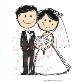 love wedding vectors 7672
