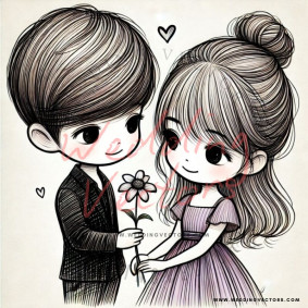 love wedding vectors 7676