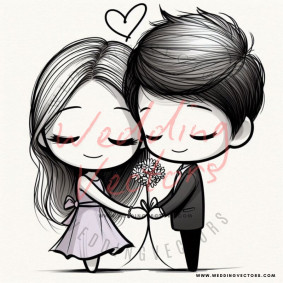 love wedding vectors 7679