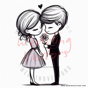 love wedding vectors 7688