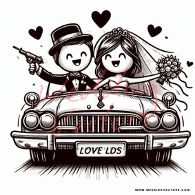 love wedding vectors 7689