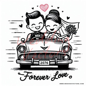 love wedding vectors 7691