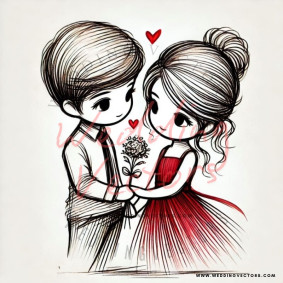 love wedding vectors 7702