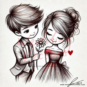 love wedding vectors 7704