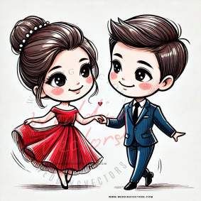 love wedding vectors 7705