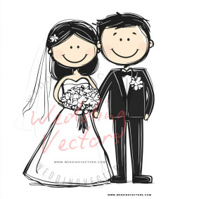 love wedding vectors 7707