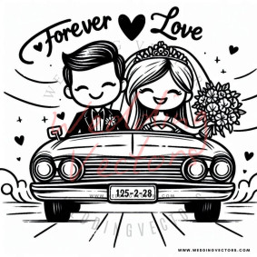 love wedding vectors 7708
