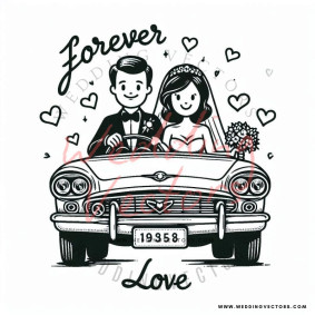love wedding vectors 7712