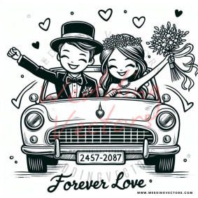 love wedding vectors 7714