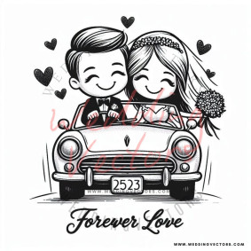 love wedding vectors 7722