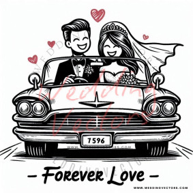 love wedding vectors 7737