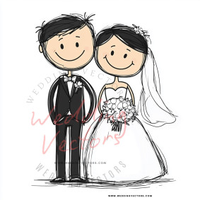 love wedding vectors 7753