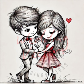 love wedding vectors 7757