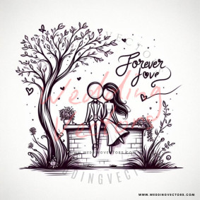 love wedding vectors 7760