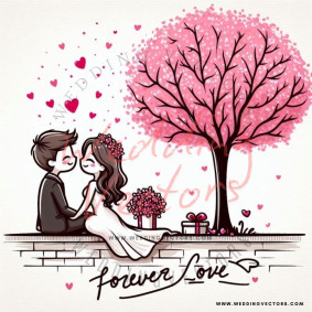 love wedding vectors 7768