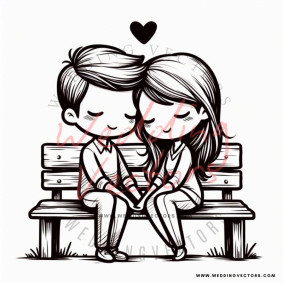 love wedding vectors 7772